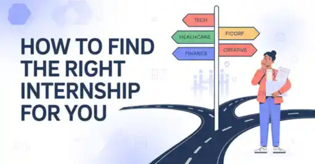 How to Find the Right Internship for You