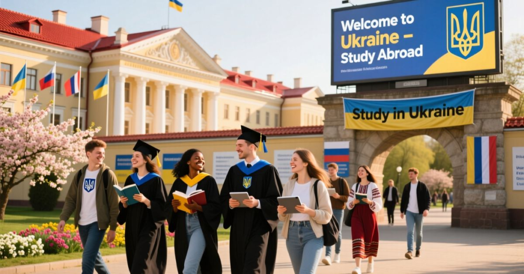 Ukraine as a Popular Study Destination