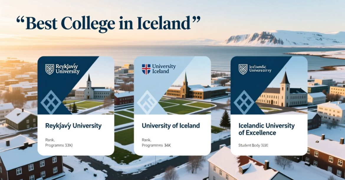 Best College in Iceland Top Ranked Universities Guide