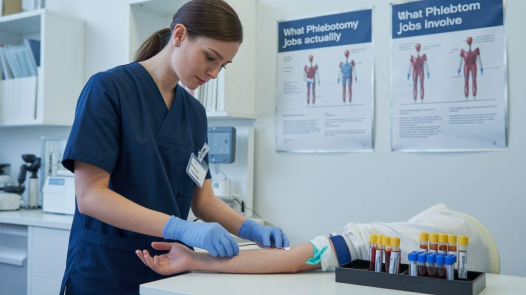 What Phlebotomy Jobs Actually Involve