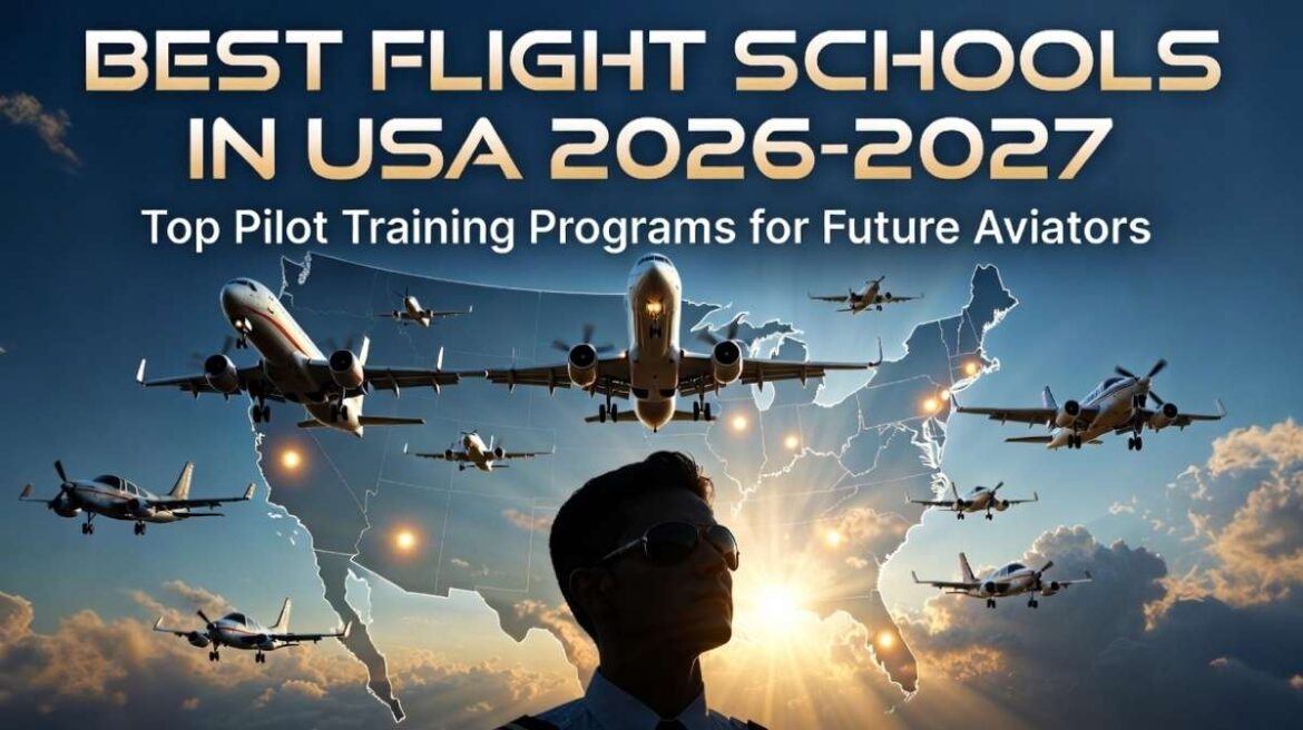 Best Flight Schools in USA (2026–2027) Top Pilot Training Programs for Future Aviators - Best Flight Schools in USA