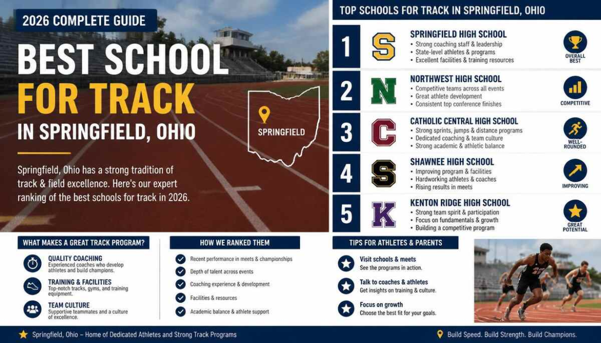 Best School for Track in Springfield, Ohio