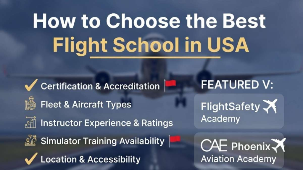 How to Choose the Best Flight School in USA