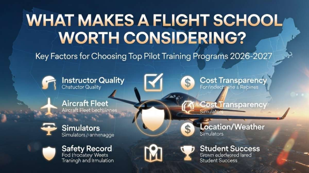 What Makes a Flight School Worth Considering? - Best Flight Schools in USA
